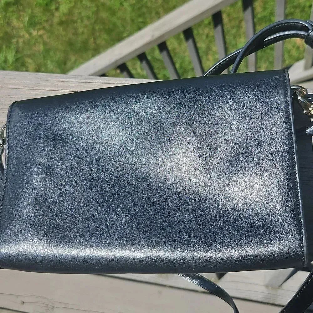 Kate Spade Black Leather Crossbody Bag